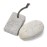 Pumice Stone, Natural [Made in Japan] Ergonomic Shape, Extra Fine Texture, Hard & Cracked Skin Callus Remover for Men, Women, Kids and Gifts.(2pcs Set(Coarse/Fine Smooth))