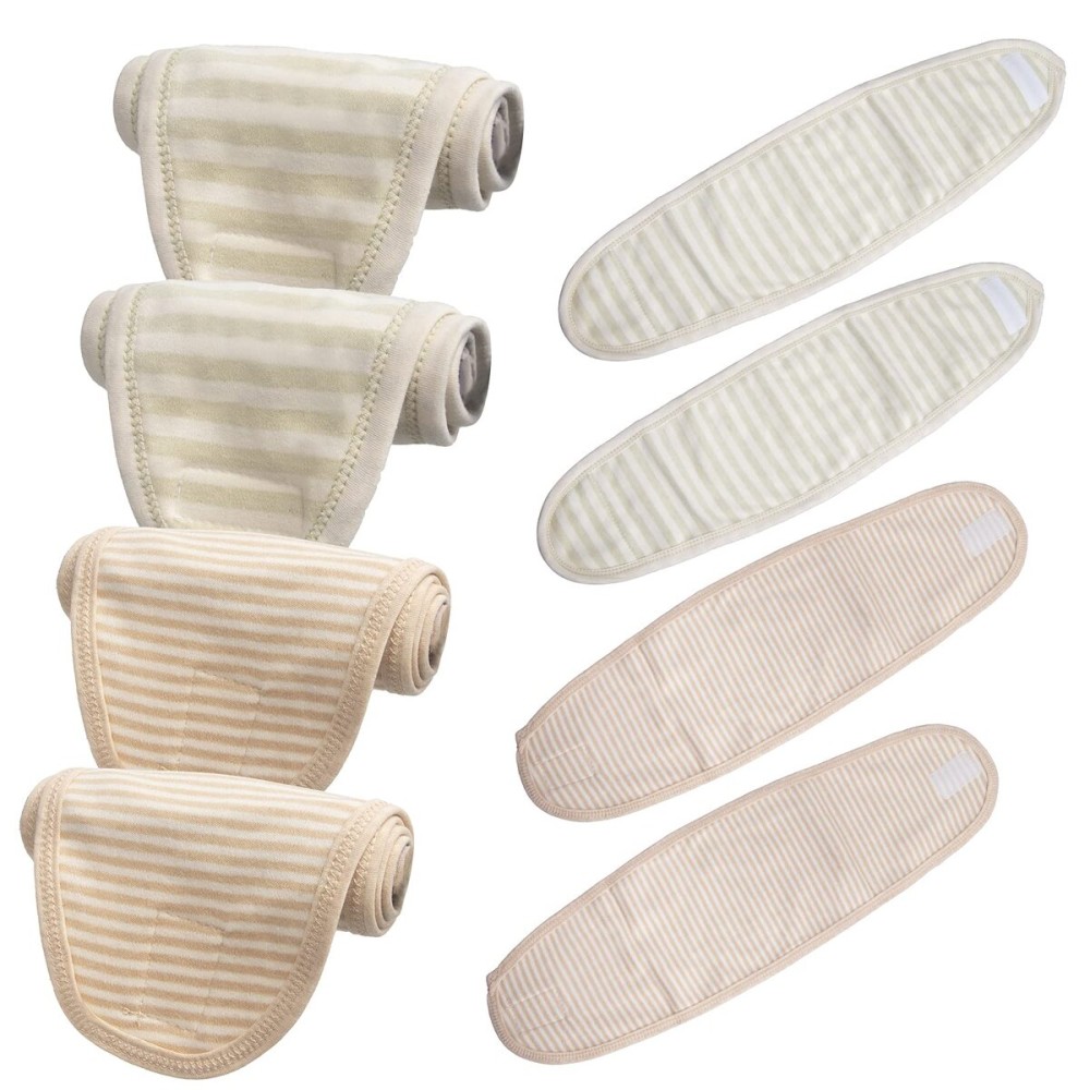 wonuu Baby Umbilical Cord Belt, Infant Belly Binder Hernia Care Navel Truss Support Newborn Warm Essential with Breathable Organic Cotton