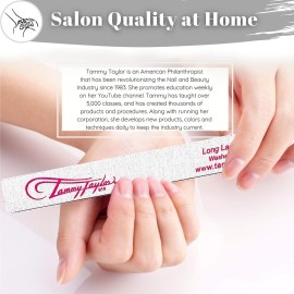 Tammy Taylor Long Lasting Zebra File 100g | Perfect for Shaping & Filing Rough, Bumpy Nails to a Smooth Finish (Big)