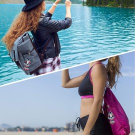 Puezokly 12 Set Chapstick Holder Keychain ,Lipstick Balm Holder Keychains with With Hang Metal Keychain Cute Design Neoprene Lip Balm Keychain Holder