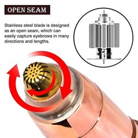 MXiiXM Eyebrow Hair Remover Replacement Heads for Women Painless Eyebrow Trimmer Blades, Perfect and Smooth, with Cleaning Brush, As Seen On TV, Rose Gold (5Pcs) MXiiXM Eyebrow Hair Remover Replacement Heads for Women Painless Eyebrow Trimmer Blades, Perfect and Smooth, with Cleaning Brush, As Seen On TV, Rose Gold (5Pcs)