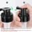 2 PiecesBarber Powder Spray Bottle, Empty Powder Travel Cosmetics Blower, Refillable Hair Fiber Applicator for Hair Salon, Home, Beauty (140ml+140ml)