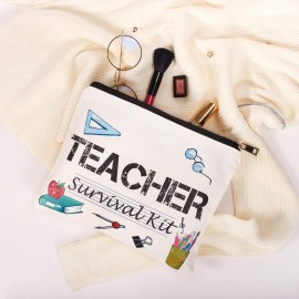 Teacher Appreciation Gifts - Survival Kit & Makeup Bag for Women & Men, Perfect for Teacher\'s Day, Birthday & Christmas Teacher Appreciation Gifts - Survival Kit & Makeup Bag for Women & Men, Perfect for Teacher\'s Day, Birthday & Christmas