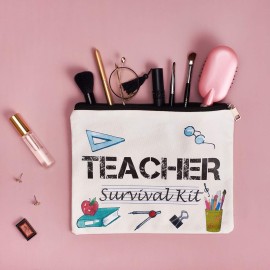 Teacher Appreciation Gifts - Survival Kit & Makeup Bag for Women & Men, Perfect for Teacher\'s Day, Birthday & Christmas Teacher Appreciation Gifts - Survival Kit & Makeup Bag for Women & Men, Perfect for Teacher\'s Day, Birthday & Christmas