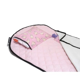 Tot Cot Kids Nap Mat - Toddler Preschool Daycare Bedding Cover with Blanket and Pillow - Ages 2 Yrs to 5 Yrs