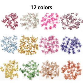 48 Pcs 3D Butterfly Nail Charms, Glitter Clear Butterfly Nail Art Charms, Colorful Charms for Acrylic Nails Art Supplies DIY Crafts Accessories 48 Pcs 3D Butterfly Nail Charms, Glitter Clear Butterfly Nail Art Charms, Colorful Charms for Acrylic Nails Art Supplies DIY Crafts Accessories