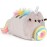 GUND Pusheenicorn Donut Log Rainbow Plush Stuffed Animal Cat, 9.5