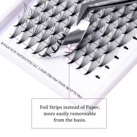 Premade Fans Eyelash Extensions 10D 0.07 15mm Volume Lash Extensions D Curl Short Stem Premade Lash Fans Eyelash Extension Supplies (10D-0.07-D, 15mm)