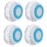 Compatible Replacement Facial Cleansing Brush Heads (4-Pack)