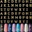 Maitys 104 Pieces Letter Nail Studs 3D Capital Charms Letters and Rhinestone Crystal Nail Decals English Alphabet Fingernail Art Decoration for Women Female DIY Fingernail Art(Gold)
