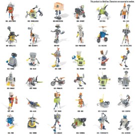 HEXBUG JUNKBOTS - Industrial Dumpster Assortment Kit - Surprise Toys in Every Box LOL with Boys and Girls - Alien Powered Toys for Kids - 50+ Pieces of Action Construction Figures - for Ages 5 and Up