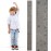 HEADWATERS STUDIO Height Ruler for Wall - Child Height Wall Chart, Height Chart for Kids Growth Chart for Wall Growth Chart Wood, Wooden Growth Chart for Wall - Gray w/Inches - 63x5.75
