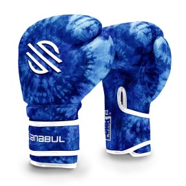 Sanabul Funk Strike Tie Dye Gel Boxing Gloves for Men & Women, Stylish and Protective Kickboxing Muay Thai Gloves for Training Sparring Punching Bag, Blue Swirl 10 oz Sanabul Funk Strike Tie Dye Gel Boxing Gloves for Men & Women, Stylish and Protective Kickboxing Muay Thai Gloves for Training Sparring Punching Bag, Blue Swirl 10 oz