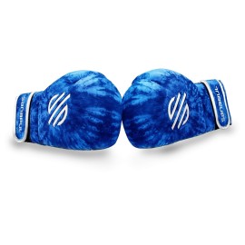 Sanabul Funk Strike Tie Dye Gel Boxing Gloves for Men & Women, Stylish and Protective Kickboxing Muay Thai Gloves for Training Sparring Punching Bag, Blue Swirl 10 oz Sanabul Funk Strike Tie Dye Gel Boxing Gloves for Men & Women, Stylish and Protective Kickboxing Muay Thai Gloves for Training Sparring Punching Bag, Blue Swirl 10 oz