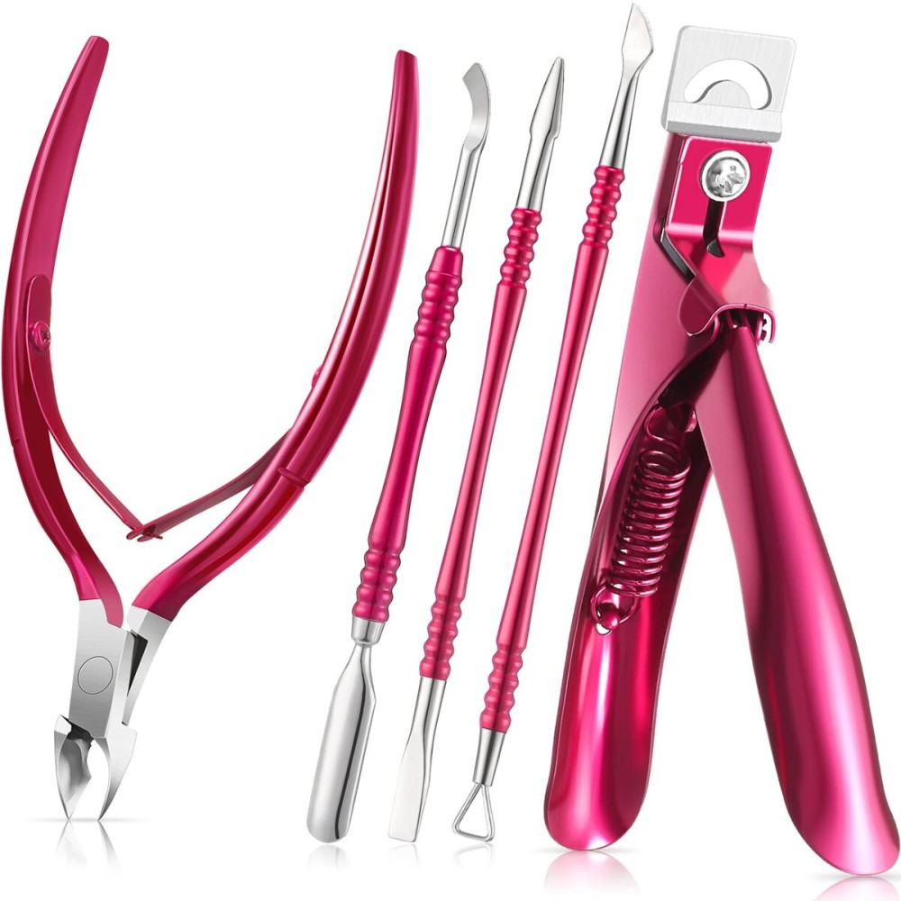 Mudder Nail Clipper False Nails Tip Cutter Set Cuticle Trimmer Nipper with Acrylic Clipper Cuticle Pusher Scraper Stainless Steel Cuticle Remover Manicure Pedicure Tools Kit for Salon Home Art Design Mudder Nail Clipper False Nails Tip Cutter Set Cuticle Trimmer Nipper with Acrylic Clipper Cuticle Pusher Scraper Stainless Steel Cuticle Remover Manicure Pedicure Tools Kit for Salon Home Art Design