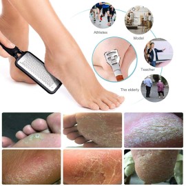Foot Scraper Pedicure Supplies for Dead Skin Heel File Like Grater Calusses Remover Feet Callus Shaver Feet Scrubber Hard Skin Kit with 10 Blade Foot Scraper Pedicure Supplies for Dead Skin Heel File Like Grater Calusses Remover Feet Callus Shaver Feet Scrubber Hard Skin Kit with 10 Blade