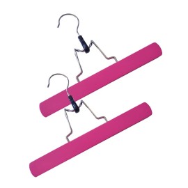 2 Pcs Hair Extensions Hanger, Wooden Wig Storage Hair Hanger with Anti-Slip Stickers for Wigs (Pink) 2 Pcs Hair Extensions Hanger, Wooden Wig Storage Hair Hanger with Anti-Slip Stickers for Wigs (Pink)