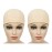 YANTAISIYU 2 Pcs/Lot Mesh Wig Caps with Wide Elastic Band Dome Cap for Wigs Making (Blonde Mesh Cap M)
