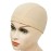 YANTAISIYU 2 Pcs/Lot Mesh Wig Caps with Wide Elastic Band Dome Cap for Wigs Making (Blonde Mesh Cap M)