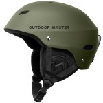 OutdoorMaster Kelvin Ski Helmet - Snowboard Helmet for Men, Women & Youth (Green,S)