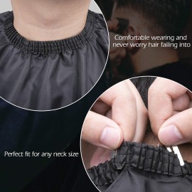 Professional Home Hair Cutting Kit Home Haircutting Scissors Barber/Salon/Home Thinning Shears Kit with Comb and Case Black Cape for Men Women