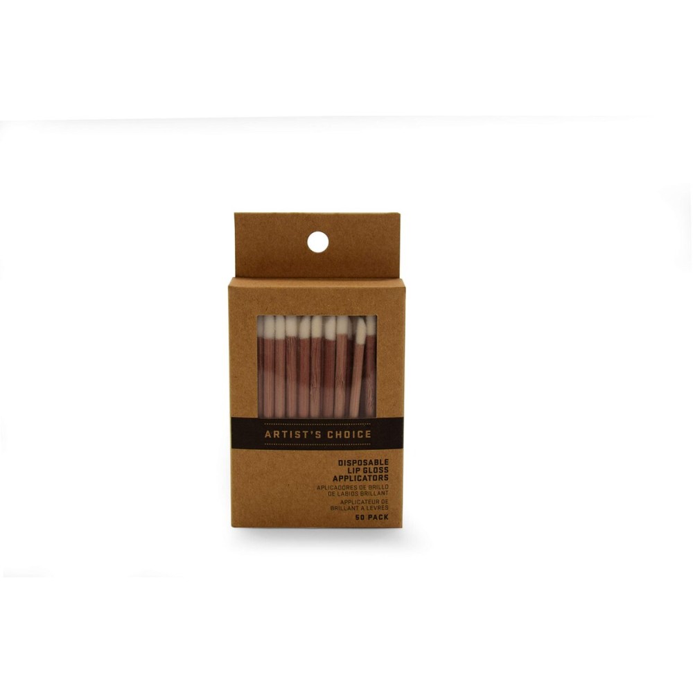 Artist\'s Choice Lip Gloss Applicators - Sponge Tip for Effortless Blending, Soft Pad with Angled Edges for Precise Control, Single-Use Option for Professionals Artist\'s Choice Lip Gloss Applicators - Sponge Tip for Effortless Blending, Soft Pad with Angled Edges for Precise Control, Single-Use Option for Professionals
