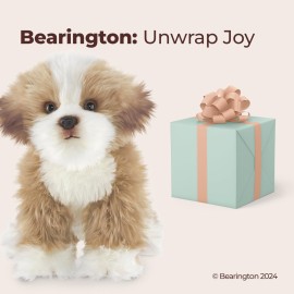 Bearington Dog Stuffed Animal Realistic Dog Plush Maltipoo Murphy Cute Plushies for Kids Boys & Girls - 13