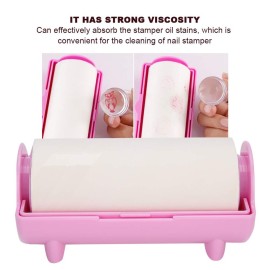 nail stamper kit, Nail Stamper Oil Absorbing Sheet Paper, Nail Art Stamper Pattern Removal Tool, Nail Art Manicure Tool for Home Use and Nail Salon(02)