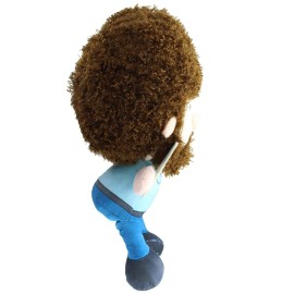 Fiesta Toys Bob Ross 10 inch Plush Toy, Brown (C20043)