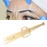 Eyebrow Stencil Ruler, Eyebrow Stencil Positioning DIY Ruler Calipers Microblading Supplies Shaper Ruler Permanent Makeup Gold Ratio Eyebrow Measure Tool Stainless Steel Eyebrow Measuring Tool (gold)