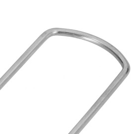 TOPINCN Foot Grater, 2 Stainless Steel Foot File Foot Care Pedicure Metal Tool for Salon(Khaki)