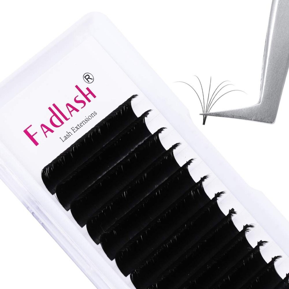 Eyelash Extension Supplies FADLASH Volume Eyelash Extensions Self Fanning Lashes 0.05 C Curl 9mm Easy Fan Volume Lashes (0.05-C, 9mm) Eyelash Extension Supplies FADLASH Volume Eyelash Extensions Self Fanning Lashes 0.05 C Curl 9mm Easy Fan Volume Lashes (0.05-C, 9mm)