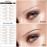 Aresvns Eyebrow Tattoo Brown 99 Pairs!Tattoo Eyebrows Waterproof,4D Fake Eyebrows,Popular Eyebrow Shapes,Eyebrow Transfers Stickers Christmas Gift
