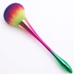 Large Powder Mineral BrushFoundation Makeup Brush,Powder Brush and Blush Brush for Daily Makeup,Kabuki Makeup Brushes(Colorful) 