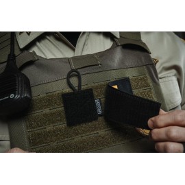 THE MIC LOOP Micro - Keeps Portable Radio Mic in Place for Police/Law Enforcement Thin Blue LINE