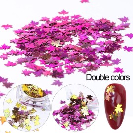 Maple Leaf Glitters & Stickers - Holographic Fall Sequins Flakes Paillette Nail Art Supplies - 5 Boxes Maple Leaf Glitters & Stickers - Holographic Fall Sequins Flakes Paillette Nail Art Supplies - 5 Boxes