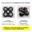 Men\'s Electric Head Shaver Replacement Heads 5 Blades Head Shavers for Bald Men Replacement Heads,Men\'s Head Shaver Blade,Wet & Dry Compatible Waterproof Multi Functional