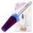 PANA Nail Carbide 5 in 1 Bit - Two Way Rotate use for Both Left and Right Handed - Fast remove Acrylic or Hard Gel - 3/32 Shank - Manicure, Nail Art, Drill Machine (Medium - M, Purple)