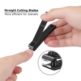 Nail Clippers Set with Nail File, TOP TENG 3-Piece Ultra Sharp Stainless Steel Toenail & Fingernail Clipper Kit for Men & Women Nail Clippers Set with Nail File, TOP TENG 3-Piece Ultra Sharp Stainless Steel Toenail & Fingernail Clipper Kit for Men & Women