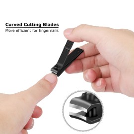 Nail Clippers Set with Nail File, TOP TENG 3-Piece Ultra Sharp Stainless Steel Toenail & Fingernail Clipper Kit for Men & Women Nail Clippers Set with Nail File, TOP TENG 3-Piece Ultra Sharp Stainless Steel Toenail & Fingernail Clipper Kit for Men & Women