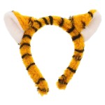 Beaupretty Tiger Ear Headband Halloween Headband Animal Ear Headpiece Makeup Spa Headband Cosplay Costume Headwear Halloween Hair Accessories for Women Girls