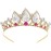 COCIDE Rapunzel Tiaras for Women Gold Crowns for Women Princess Crystal Rhinestone Hair Accessories for Girls Birthday Party Halloween Christmas Decoration