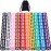 AUSTOR 100 Pieces Dices 12mm Game Dice Set 6 Sided Round Corner Dices for Tenzi, Farkle, Yahtzee, Bunco or Teaching Math