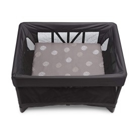 4moms breeze Bassinet Sheets, For Baby Bassinets and Furniture, Machine Washable and 100% Cotton, White & Grey, 2 Pack,2 Count (Pack of 1)