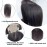 Briiwii Human Hair Toppers For Women With Thinning Hair Loss Hair Grey Hair,Silktop base4.75x5 Free Part Hand Made Natural Black Color (16inch, NB Natural Black)