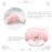 Brinie Hair Claw Clamps Pink Hair Barrettes Medium Non Slip Clips Hair Accessories for Women and Girls (2 PCS) (BT03-PW)