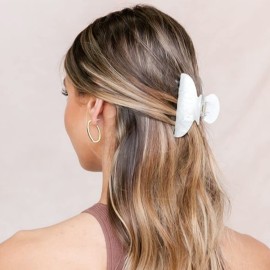 Brinie Hair Claw Clamps Pink Hair Barrettes Medium Non Slip Clips Hair Accessories for Women and Girls (2 PCS) (BT03-PW) Brinie Hair Claw Clamps Pink Hair Barrettes Medium Non Slip Clips Hair Accessories for Women and Girls (2 PCS) (BT03-PW)