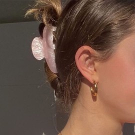 Brinie Hair Claw Clamps Pink Hair Barrettes Medium Non Slip Clips Hair Accessories for Women and Girls (2 PCS) (BT03-PW) Brinie Hair Claw Clamps Pink Hair Barrettes Medium Non Slip Clips Hair Accessories for Women and Girls (2 PCS) (BT03-PW)