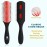 O BRUSHZOO Detangler Hair Brush for Curly Hair, Curly Hair Brush for Natural 3/4abc Hair, Detangling Brush for Women Men Kids Styling Defining
