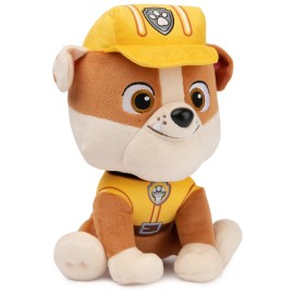 GUND PAW Patrol Rubble in Signature Construction Uniform for Ages 1 and Up, 9 (Styles May Vary)